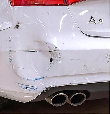 scuffed bumper repair